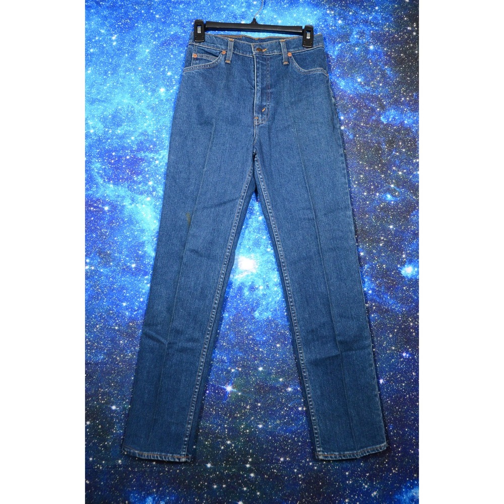 Vintage Levis 525 Jeans Womens 29x29 Blue‎ Denim High Rise Straight Leg